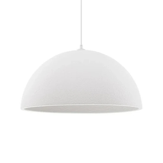 Wisząca lampa NAVIRTA LE45340 kopułowa nad wyspę do jadalni biała