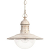 Zewnętrzna LAMPA wisząca OSLO 8740 Rabalux tarasowa OPRAWA loftowy ZWIS industrialny na łańcuchu IP44 antyczna biel