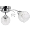 Sufitowa lampa vintage 9018/3 8C z kryształkami chrom