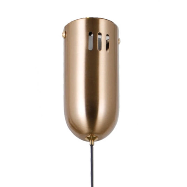 Lampa wisząca kula Rastia PND-34361-S-HBR-OPAL LED 6W 3000K biała złota