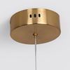 Zwieszana lampa Meleca LP-2345/1P M GD LED 36W 3000-6000K złoty biały
