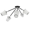 Sufitowa lampa ruchoma 1013/5 BL 8C do pokoju czarna