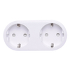 Podwójna wtyczka sterowana aplikacją DOUBLE AZ3476 Azzardo biały