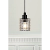 Szklana lampa wisząca Hollywood 46483000 tuba przezroczysty