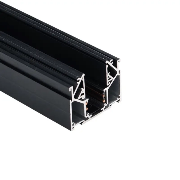 Dwufazowa podtynkowa szyna Alfa AZ5838 3m do przedpokoju czarny