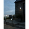 Metalowa lampa elewacyjna Pontio 2218171031 na taras IP54 cyna