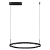 Lampa wisząca do salonu CARENSO LE45406 LED 34W 3000K ring czarny