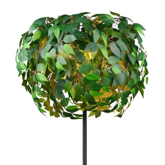 Stojąca lampa podłogowa Leavy R40463015 RL Light drzewo zielona czarna