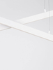 Pokojowa lampa wisząca PUEBLA LE42800 listwy LED 40W 3000K białe