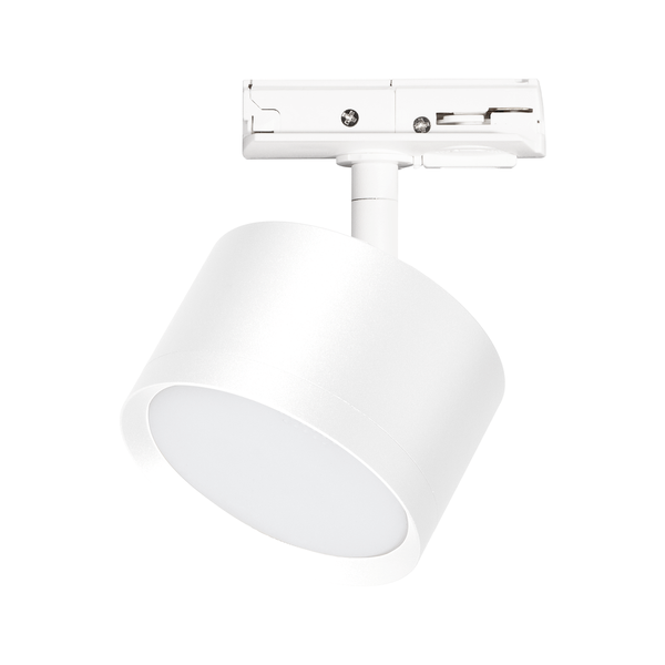 Szynowa lampa sufitowa okrągła Cyklop ML1198 1-fazowa biały