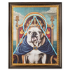 Obraz nowoczesny NEON BULLDOG KH1501100246 King Home pies neon niebieski wielokolorowy