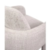 Beżowe krzesło LAUREN MM001501100355 tapicerowane tkanina 45cm