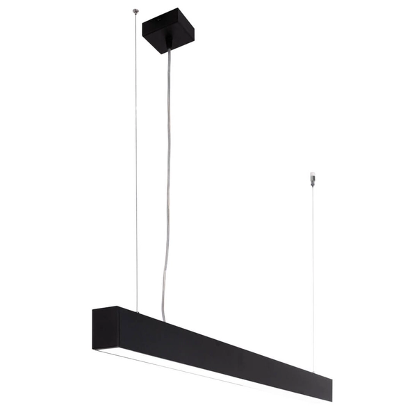 Wisząca lampa Traversi PRD-5470-114-BK-830-PN Italux LED 35W 3000K czarna