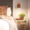 Wisząca lampa skandynawska Vita ABR-ZE27-VITA-BR tuba brązowa