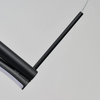 Lampa wisząca VIRGO czarna AZ7152 1x35W LED 3000K nad wyspę