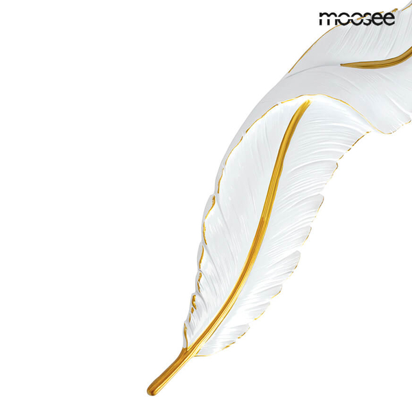 Dekoracyjna lampa ścienna LED Ikar MSE010100386 Moosee 11W 3000K biała złota
