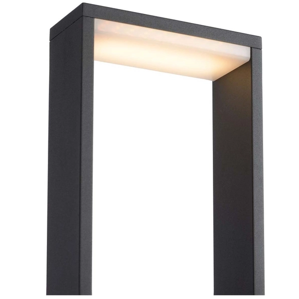 Grafitowa lampa stojąca 28857/61/30 zewnętrzna LED 65W 3000K outdoor