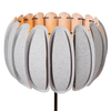 Lampa podłogowa filcowa Spencer 34745/81/36 czarna szara