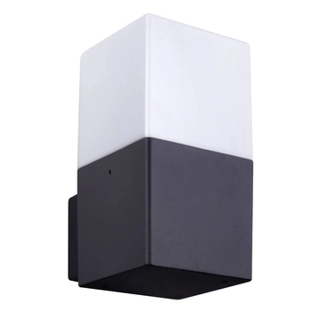 Elewacyjna lampa ścienna SORANO AZ4357 Azzardo czarny IP54 biały