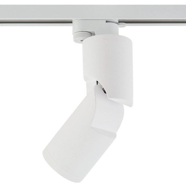 Regulowana lampa do szynoprzewodów Profile Mike 7662 Nowodvorski tuba biała