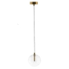 Wisząca kula lampa GLOBO GLOBO-HD80305-G4 szklana złota
