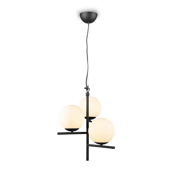 Wisząca lampa molekułowa PURE 302000332 kule balls białe czarne