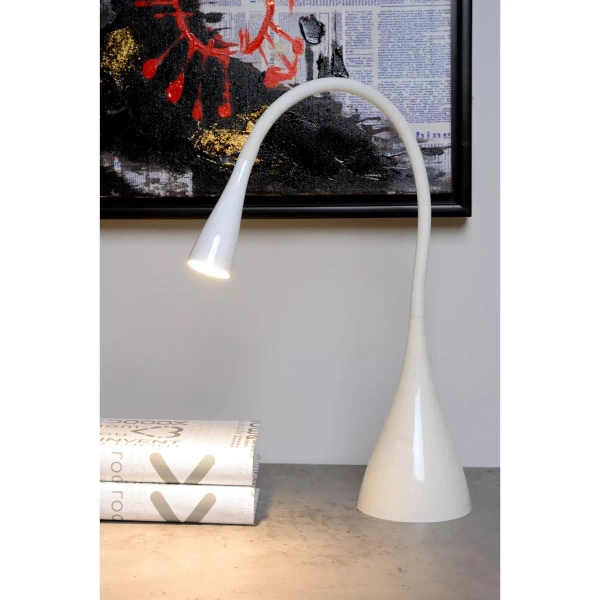 Biurkowa lampka ZOZY 18650/03/31 Lucide LED 4W 3000K regulowana biała