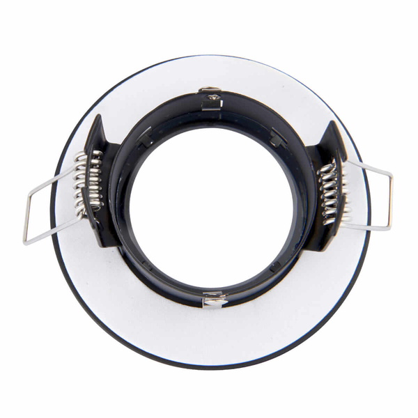 Wpuszczana lampa sufitowa Speculo 99760 Saxby IP65 okrągła czarna