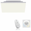 Kwadratowa lampa sufitowa Canvas LED 20W 2700-5000K biała do holu