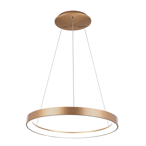 Pierścień lampa wisząca Vico PND-53675-078RPC-GD-3KS4K-TRDIMM Italux LED 60W 3000-4000K złoty