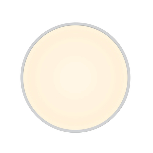 Plafon okrągły do salonu Oja 2015146101 LED 2700-6500K z pilotem biały