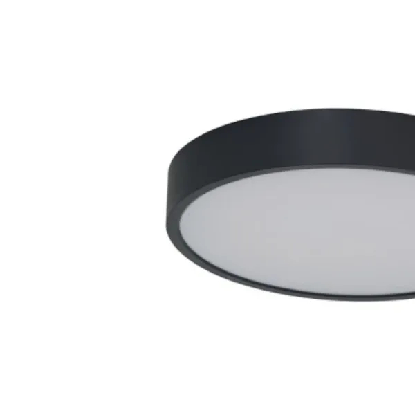 Plafon PANDINO czarny biały AZ6590 1xLED 24W 2800-6000K IP44 z czujnikiem