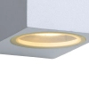 Podłużna lampa ścienna ZORA 22860/10/31 Lucide IP44 dół-góra biała