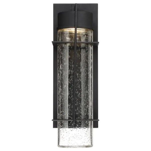 Ścienna lampa na taras Eames QN-EAMES-LED-M-EK LED 10W 3000K IP44 czarny