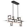 Metalowa lampa wisząca Inizio QN-INIZIO-LP-M-BK LED 86W 3000K czarny