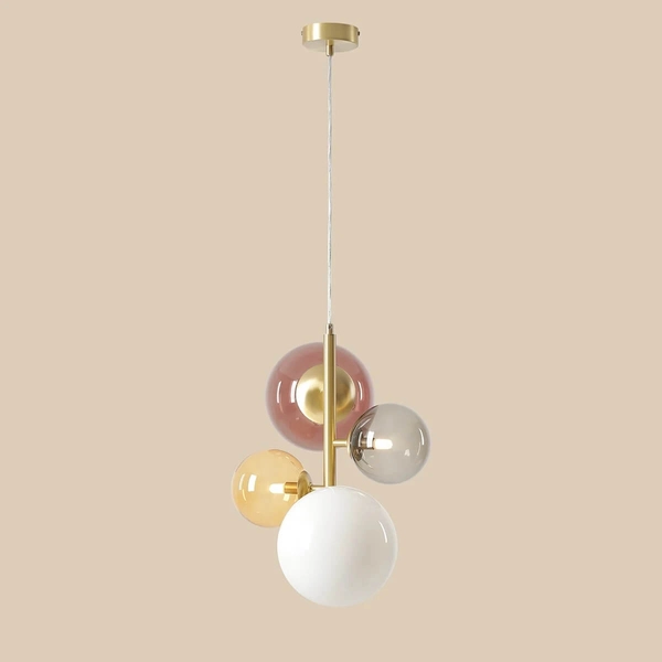 Nowoczesna lampa wisząca Bloom 1111L40 do jadalni multikolor