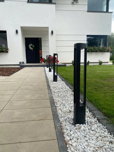 Słupek ogrodowy stojący 8212 SuperLED zewnętrzny IP44 czarny