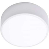 Plafon LAMPA sufitowa 137623613608 TEAM metalowa OPRAWA natynkowa LED 24W 4000K okrągła srebrna biała