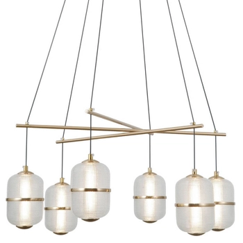 złoty || przezroczysty