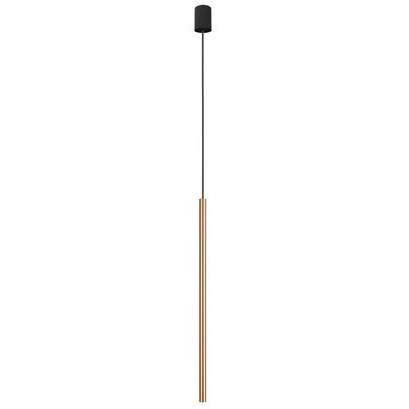 Lampa wisząca LASER 8431 Nowodvorski metalowa OPRAWA zwis tuba sopel mosiądz
