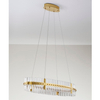 Okrągła lampa zwisająca MAYO LE44227 LED 45W 3500K pierścień złota