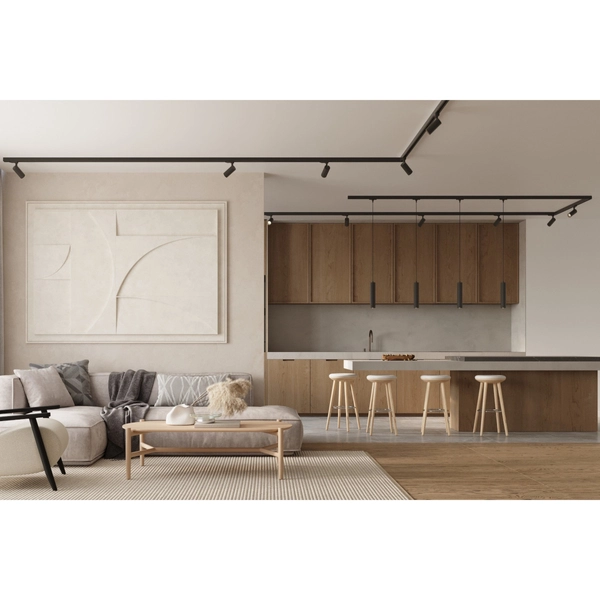 Regulowana lampa sufitowa ISA MYL.00082 LED 12W 3000K 3-fazowa tuba biały