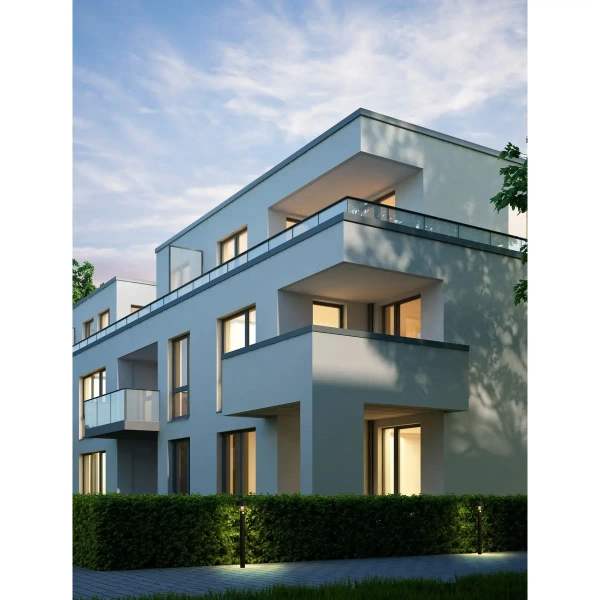 Solarny słupek zewnętrzny FRAVELA LE75125 LED 1W 3000K IP54 czarny