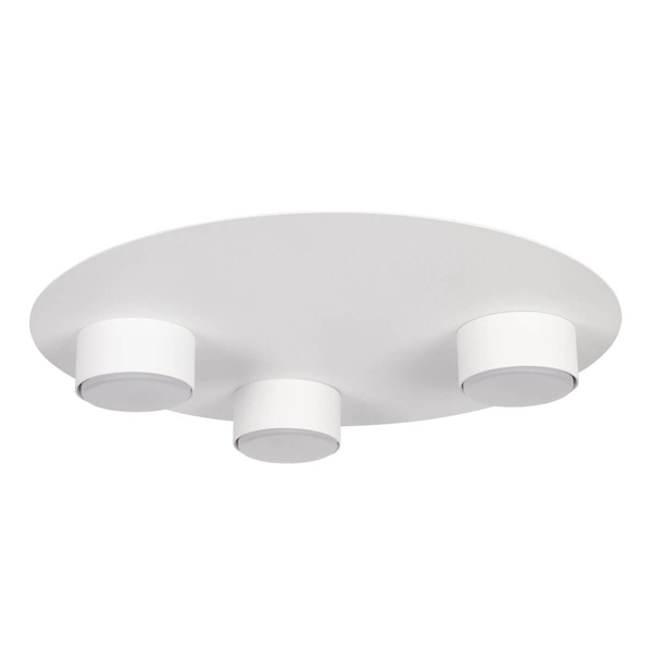 Sufitowa lampa do sypialni Star 40993 rurka disc metalowa biała