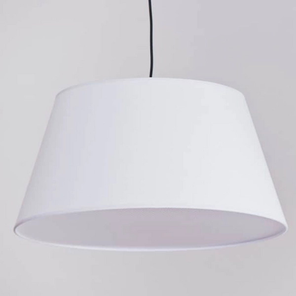 Klosz do lampy Malaga AZ2592 Azzardo materiałowy biały