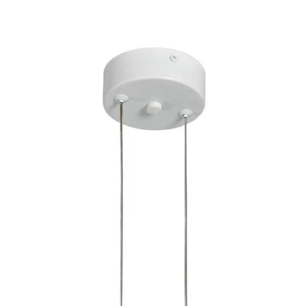 Pierścieniowa lampa wisząca Totti ABR-LWTIT-B LED 10W 3000K metalowa biała