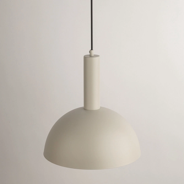 Lampa wisząca Vitrum 40805 Sigma kopuła do kuchni beżowa