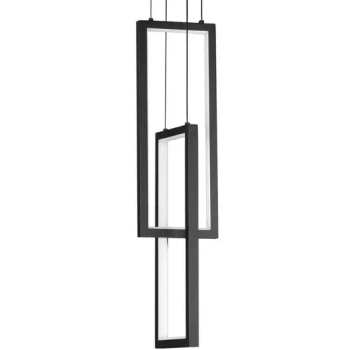 Metalowa lampa wisząca ANZELIO LE45475 LED 37W 3200K czarna