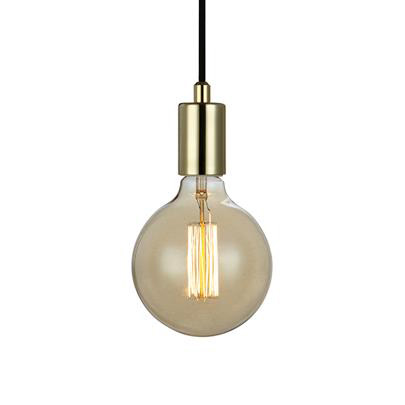 Metalowa lampa wisząca Sky 106170 do sypialni industrial złota