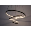 Ledowa zwisająca lampa obręcz Beliza 72346 LED 90W 3000-6500K czarny